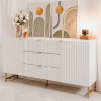 Sideboard Schrank Highboard Wohnzimmerschrank Weiss NEU 233-Mü München - Allach-Untermenzing Vorschau