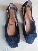 Damenschuhe Tamaris Touch IT Ballerina Gr 38 blau Hessen - Ranstadt Vorschau