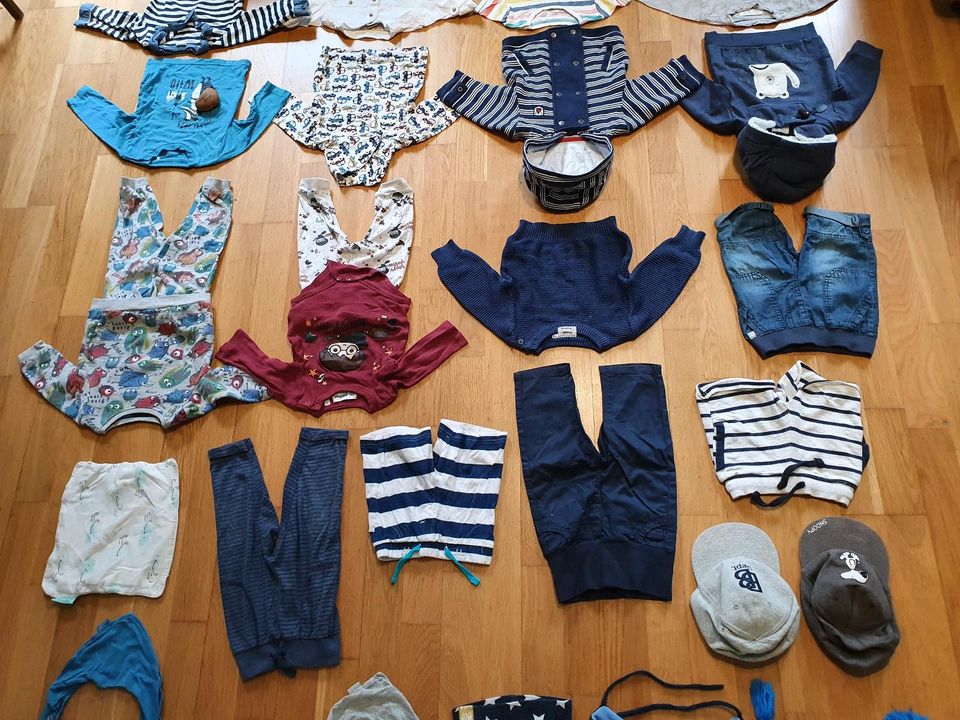 27-teiliges Bekleidungsset Kinderkleidung Babykleudung Gr. 74 80 in Landshut