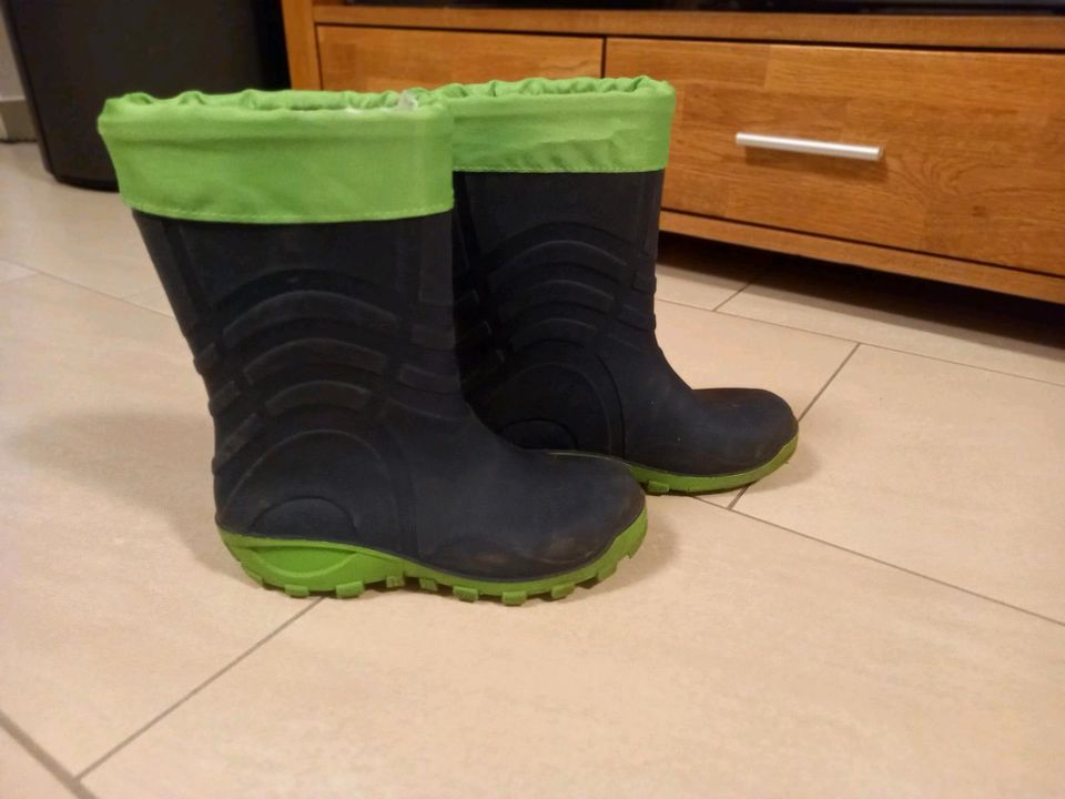 Gummistiefel gefüttert Gr.29 in Thür