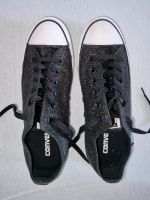 Converse low tops glitzerschwarz Gr. 39 Baden-Württemberg - Urbach Vorschau