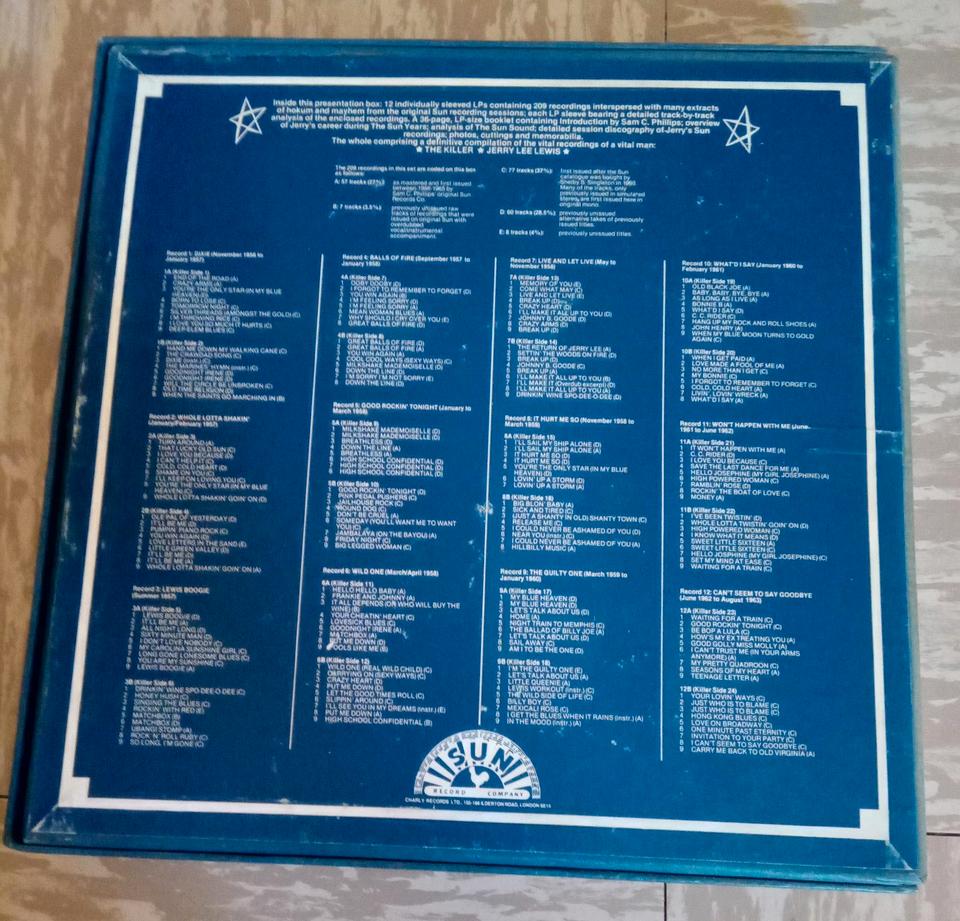 Jerry Lee Lewis Vinyl Box, Sammlerbox, Rockabilly, Sun Records in Dortmund