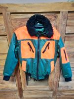 Arbeitsjacke Albatros Kinder Gr 140 grün orange Nordrhein-Westfalen - Beverungen Vorschau