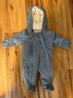 Schneeanzug Kapuzenoverall mit Ohren blau Gr. 68 Berlin - Biesdorf Vorschau