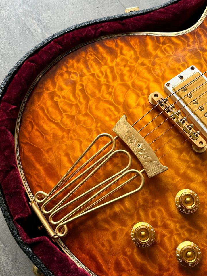 Gibson Les Paul Ultima Quilt Top & Harp Inlay Beautiful Guitar in Emmerich am Rhein