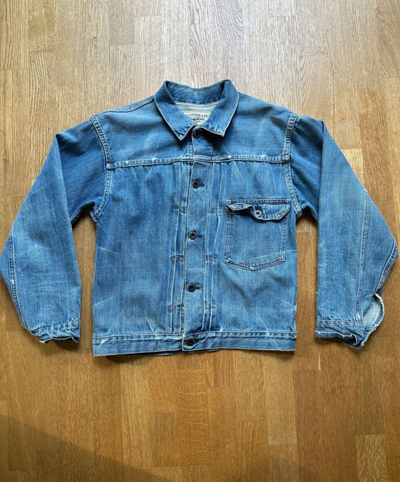 Levi´s Vintage LVC LOT 213 No.2 Washed Denim Jacket Gr.36 in München