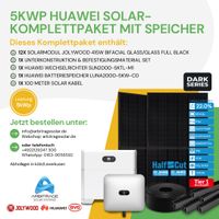 5kWp Huawei Solar Komplettpaket mit Batteriespeicher Full Black Lindenthal - Köln Weiden Vorschau