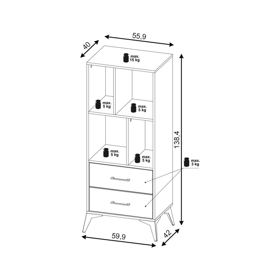 Regal, Highboard LUGO - SONDERANGEBOT in Köln