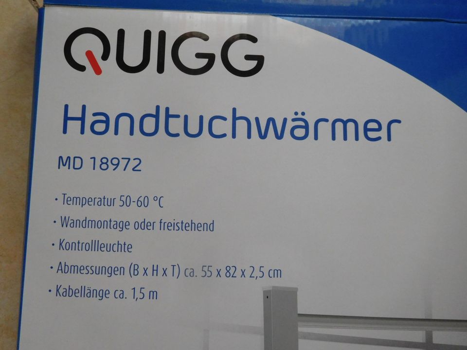 Handtuchwärmer Handtuchhalter Handtuchheizung Badheizung in Michendorf