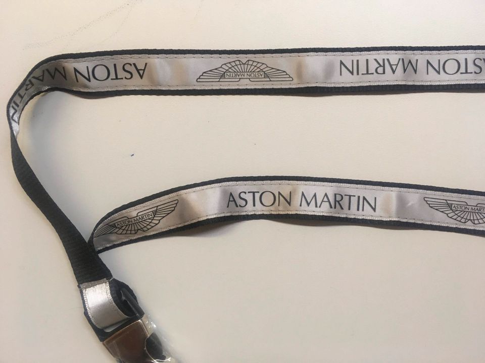 Aston Martin Schlüsselband/Lanyard - Vintage - Neuwertig! in Weissach