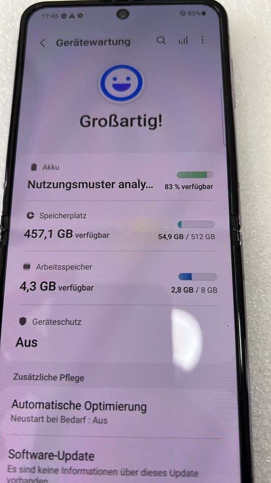 Samsung Galaxy Z Flip4 SM-F721B - 512GB - Bora Purple in Witten