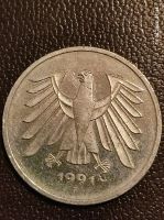 5 DM Münze 1991 F Rheinland-Pfalz - Mainz Vorschau