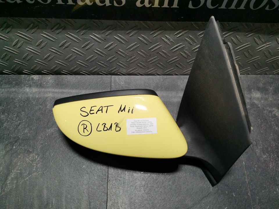 Seat Mii VW UP Außenspiegel rechts Sunflower Yellow LB1B in Gelsenkirchen
