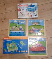 Holzspielzeug Puzzle Angelspiel Montessori Holz Peppa Wutz Hessen - Allendorf Vorschau