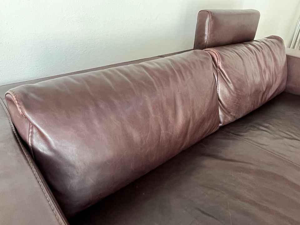 Sofa Couch Who’s Perfect Designersofa Echt-Leder sehr hochwertig in Extertal