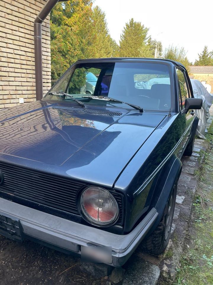 VW Golf 1 Cabrio (Erdbeerkörbchen) in Zinndorf