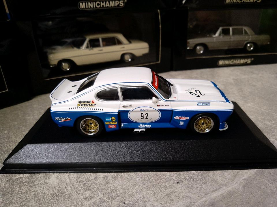 Minichamps Ford Capri RS-3100-RS P. Mücke Winner 1:43 Modellauto in Hamburg