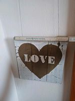 Schild Holz love deko Bayern - Ascha Vorschau