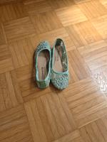 Grüne/Mintfarbene Ballerinas mit Spitze von Tamaris in 36 Baden-Württemberg - Schönaich Vorschau