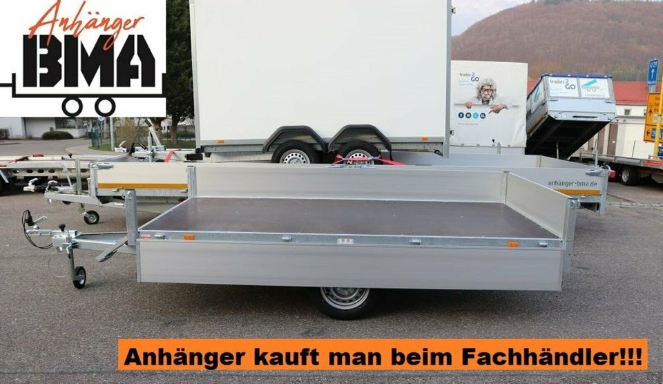 EDUARD Einachs Hochlader 310x160x30 750kg 63cm Führerschklasse B in Mühlhausen im Täle