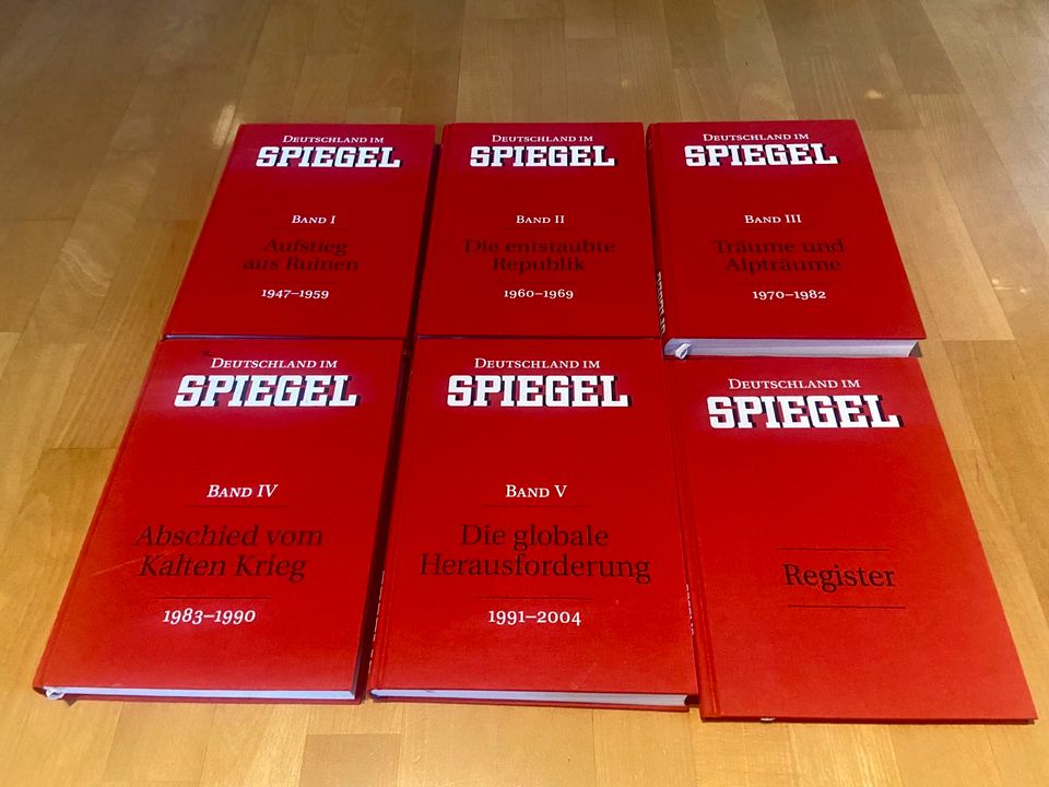 Deutschland im Spiegel / 5 Bände mit Registerband (6 Bände) in Grafenberg