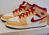 Größe 40 Nike Air Jordan 1 Mid Particle Grey Sneaker Bayern - Buchloe Vorschau