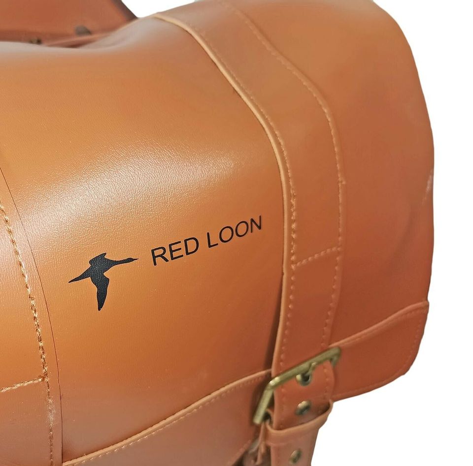 Red Loon Retro Doppelpacktasche Gepäckträgertasche Lederoptik in Haßloch