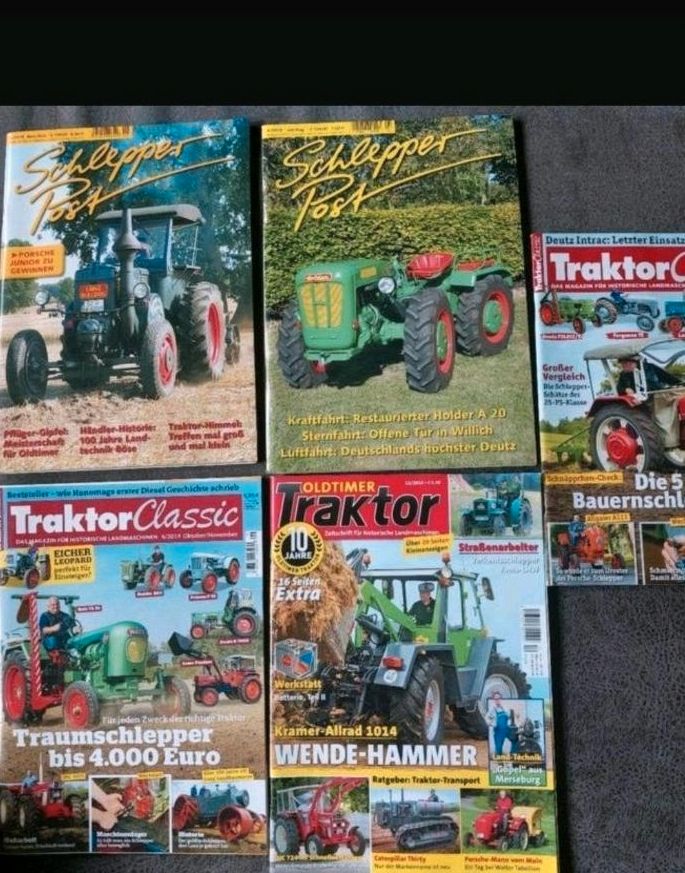 5 Traktor,Schlepperzeitschriften in Fuldatal