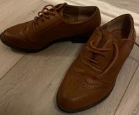 ASOS Budapester Halbschuh, Schnürschuh Damen wide fit Größe 37 Bayern - Gefrees Vorschau