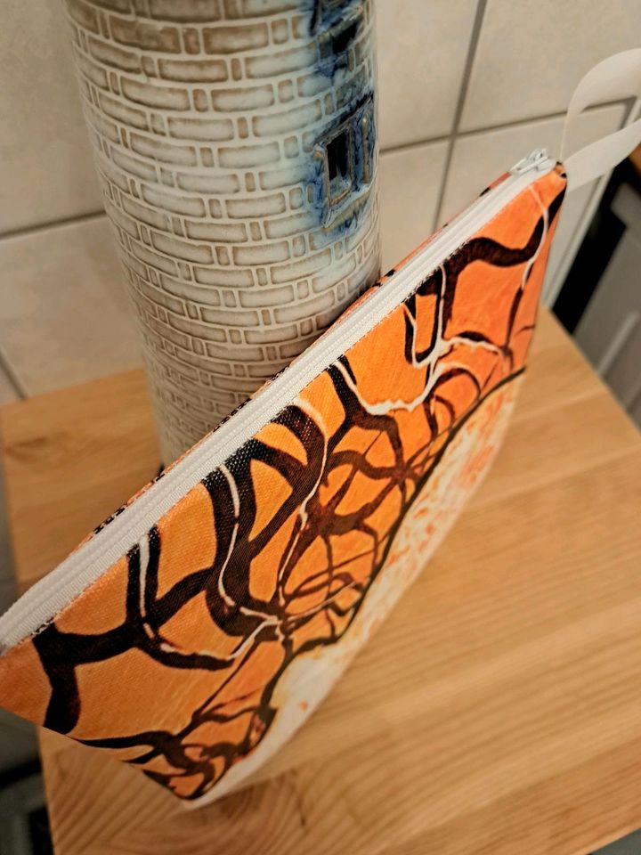 Kosmetiktasche,  Hygienebeutel,  upcycling, Handarbeit in Dresden