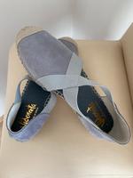 Vidoretta Espadrilles Slipper Sandalen grau Leder, 39 Bayern - Geisenfeld Vorschau