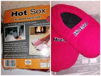 Ungetragene Hot Sox Mikrowelle Pantoffel Hausschuhe Rot M 36-40 Bayern - Parkstetten Vorschau