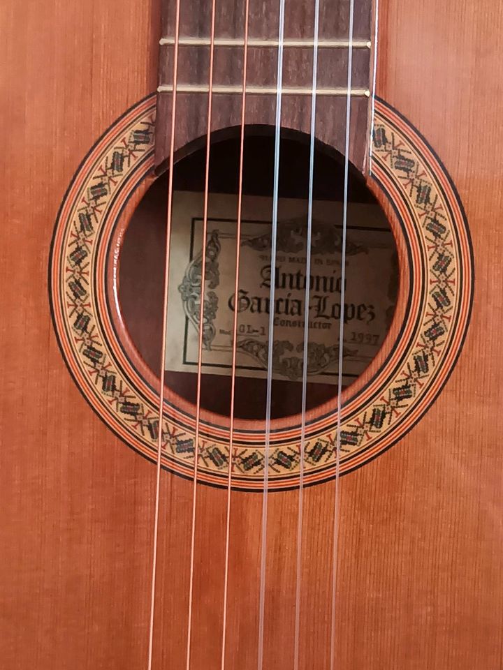 Gitarre inkl. Zubehör Antonio Garcia-Lopez GL-1 1997 in Dortmund