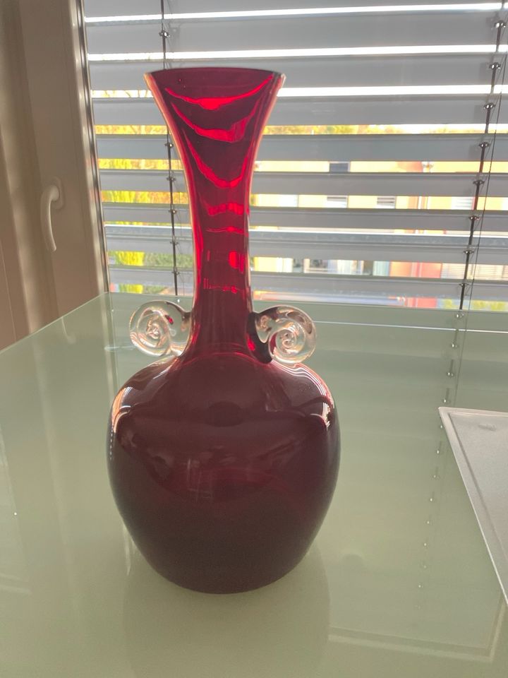 Vase - rot in Köln