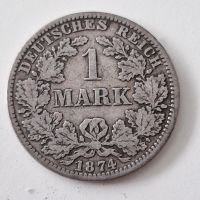 1  Mark 1874 A Silber Münze altmünze Patina Niedersachsen - Ronnenberg Vorschau