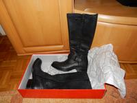 NEU! GÖRTZ Echtleder Stiefel, Gr. 40, dunkelgrau Kiel - Hassee-Vieburg Vorschau