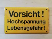 ******* EMAILLE & ALT / "Vorsicht Hochspannung" ******* Niedersachsen - Rosche Vorschau