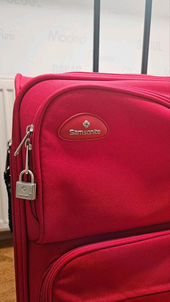 Original Samsonite Koffer mit Bordtasche in Heede(Emsland)