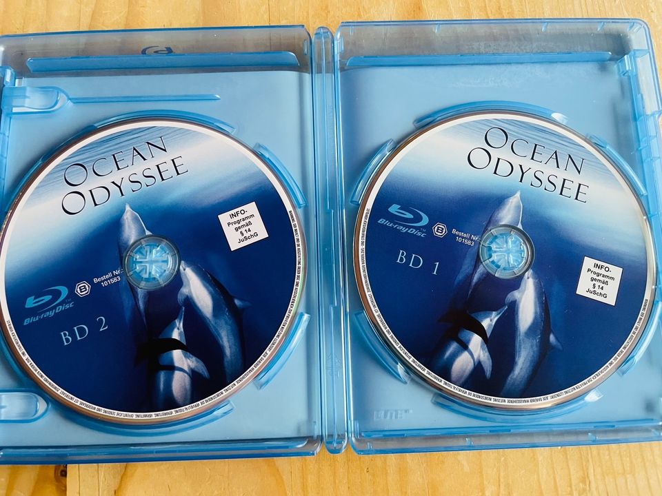 Ocean Odyssee Geheimnisse der Meere neu bluray deluxe edition in Niedernberg