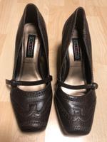 Pumps Damenschuh Gr. 39 in braun aus Leder 5th Avenue Hessen - Rodgau Vorschau