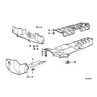 BMW E30 Wärmeschutzblech Hitzeschutzblech 51481945429 51481913826 Bayern - Kallmünz Vorschau