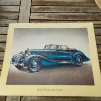 Poster Vintage Maybach 1938 Print Oldtimer Bildsammlung Niedersachsen - Lüneburg Vorschau