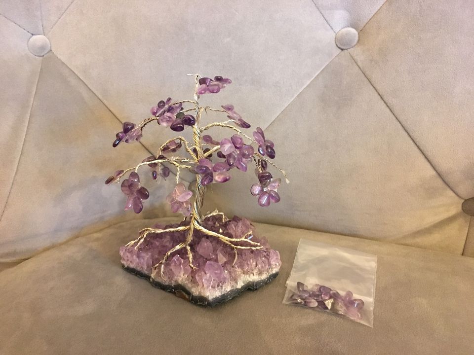 Edelstein Baum Amethyst Kristall in Wuppertal