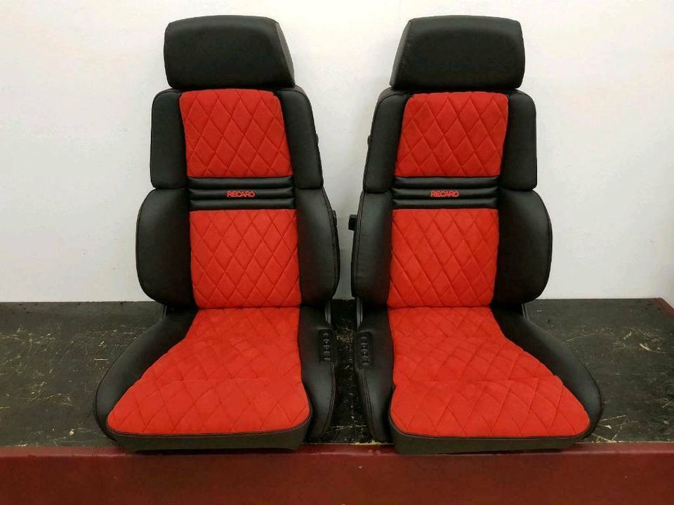 ⭐️Recaro Orthopäd 94 Leder Alcantara Rauten Porsche Carrera in Eislingen (Fils)