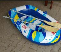 Boot Blau/Gelb/Weiss Schlauchboot 190 x 90 x 40 cm Dresden - Innere Altstadt Vorschau