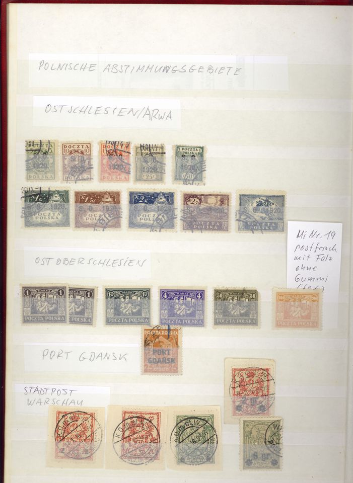 Polen, 1918 - 1975, kleine Sammlung in Berlin