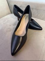 Schwarze Pumps/Heels/echt Leder/Clarks/ Neu/Gr.39/ Bayern - Neu Ulm Vorschau