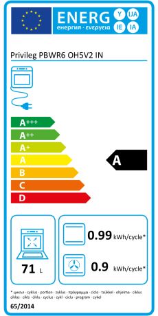 Privileg PBWR6 OH5V2 IN  Einbauherd/Backofen OVP in Steinbach