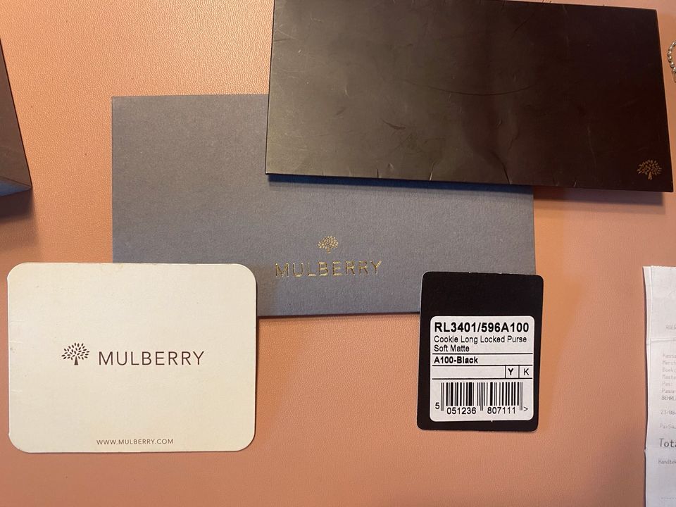 Mulberry Cookie Long Purse in Planegg