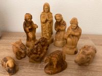Krippenfiguren aus Jerusalem Olivenholz handgeschnitzt Bayern - Finningen Vorschau